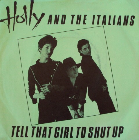 Album Poster | Holly and The Italians | Tell That Girl to Shut Up