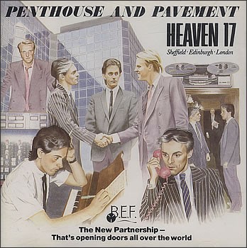 Album Poster | Heaven 17 | Penthouse and Pavement