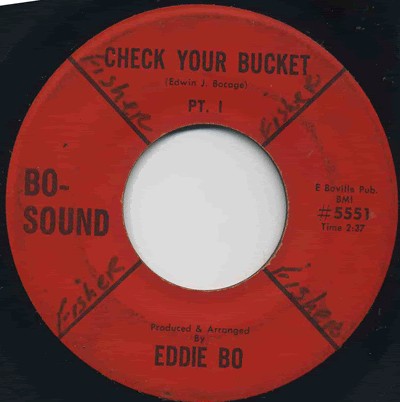 Album Poster | Eddie Bo | Check Your Bucket