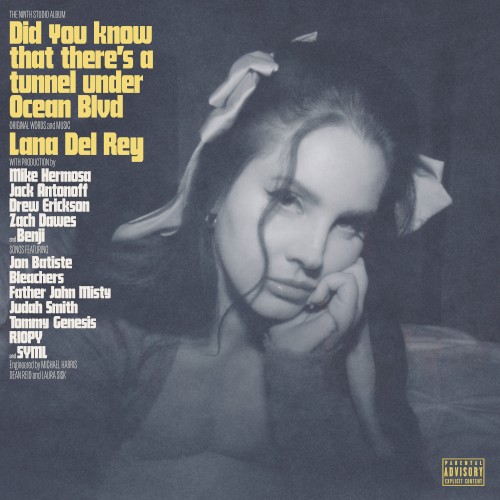 Album Poster | Lana Del Rey | Did you Know that there's a tunnel under Ocean Blvd