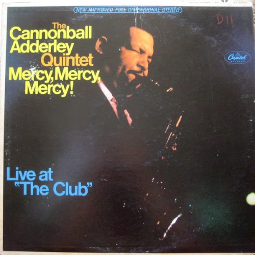 Album Poster | Cannonball Adderley | Mercy, Mercy, Mercy