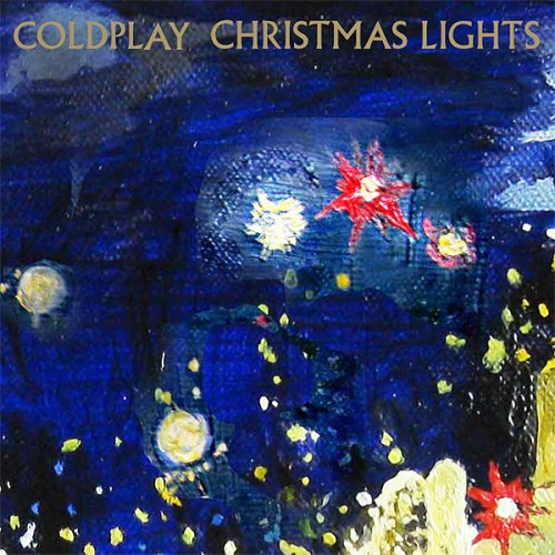 Album Poster | Coldplay | Christmas Lights