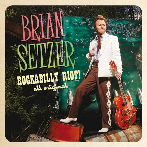 Album Poster | Brian Setzer | Let's Shake