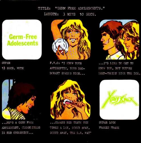 Album Poster | X-Ray Spex | Germ Free Adolescence