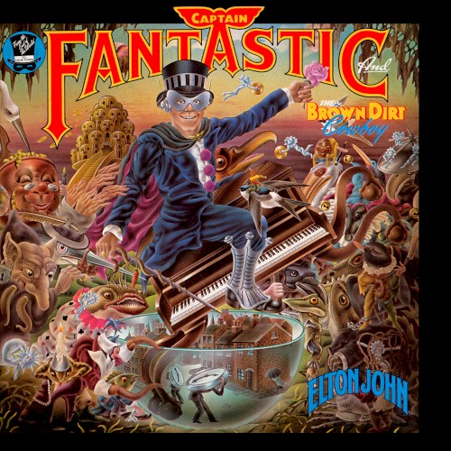 Album Poster | Elton John | Captain Fantastic and the Brown Dirt Cowboy