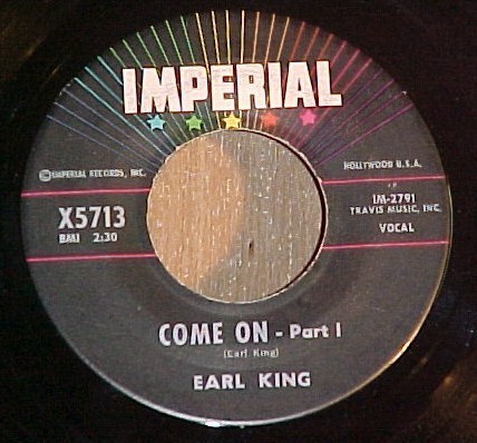 Album Poster | Earl King | Come On
