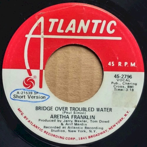 Album Poster | Aretha Franklin | Bridge Over Troubled Water
