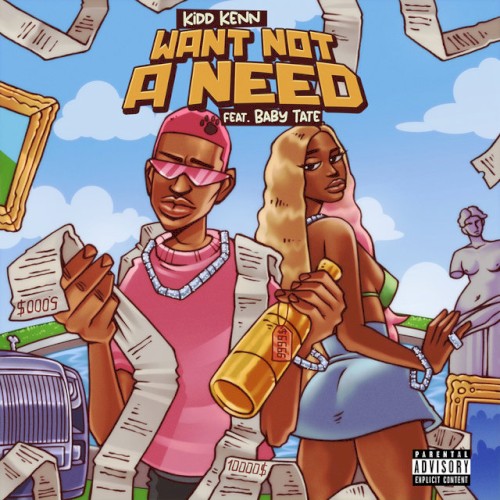 Album Poster | Kidd Kenn | Want Not A Need feat. Baby Tate