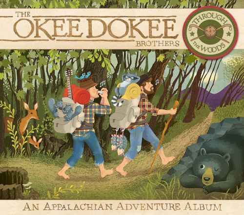 Album Poster | The Okee Dokee Brothers | Through the Woods