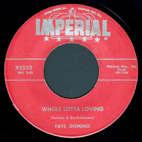 Album Poster | Fats Domino | Whole Lotta Loving