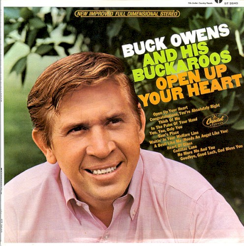 Album Poster | Buck Owens | Open Up Your Heart