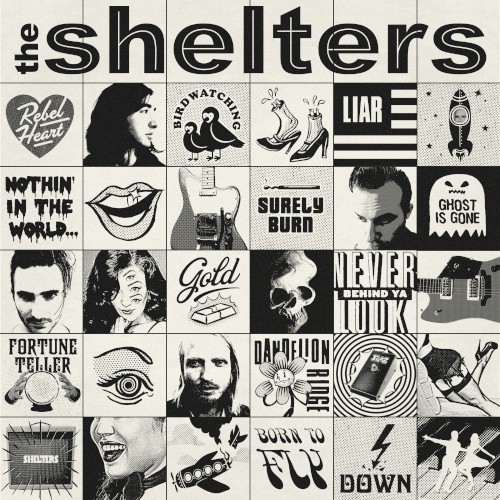 Album Poster | The Shelters | Rebel Heart
