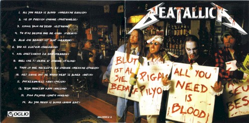 Album Poster | Beatallica | All You Need Is Blood