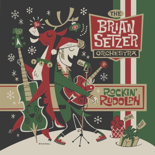 Album Poster | The Brian Setzer Orchestra | Rockin' Around The Christmas Tree
