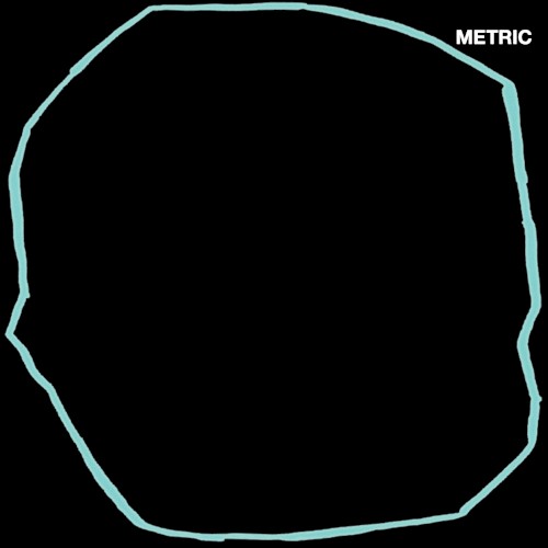Album Poster | Metric | Dark Saturday