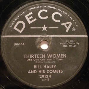 Album Poster | Bill Haley and His Comets | Thirteen Women (And Only One Man)