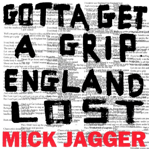 Album Poster | Mick Jagger | Gotta Get A Grip