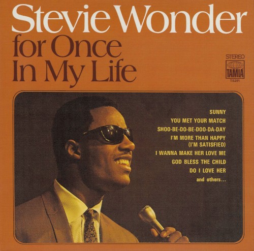 Album Poster | Stevie Wonder | For Once in My Life