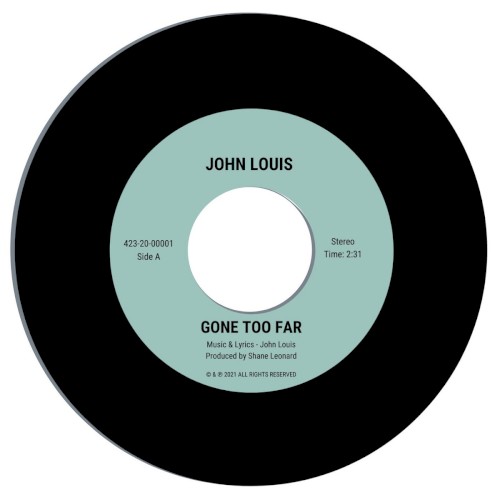 Album Poster | John Louis | Gone Too Far