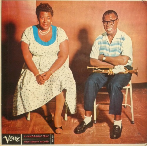Album Poster | Ella Fitzgerald and Louis Armstrong | Under A Blanket Of Blue
