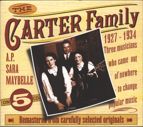 Album Poster | The Carter Family | Little Log Hut In The Lane