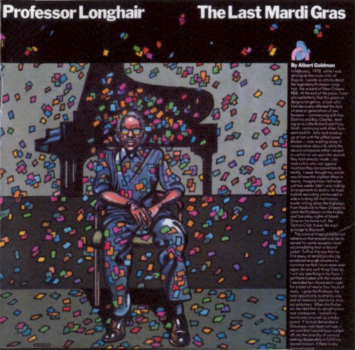 Album Poster | Professor Longhair | Cry To Me