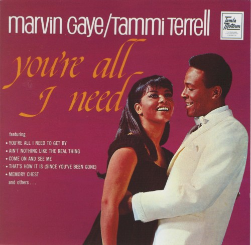 Album Poster | Marvin Gaye and Tammi Terrell | Ain't Nothing Like the Real Thing