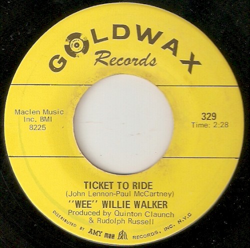 Album Poster | Wee Willie Walker | There Goes My Used To Be