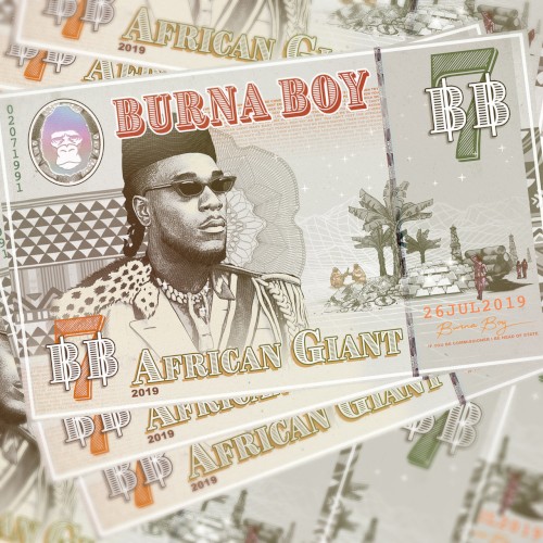 Album Poster | Burna Boy | Secret feat. Jeremih & Serani