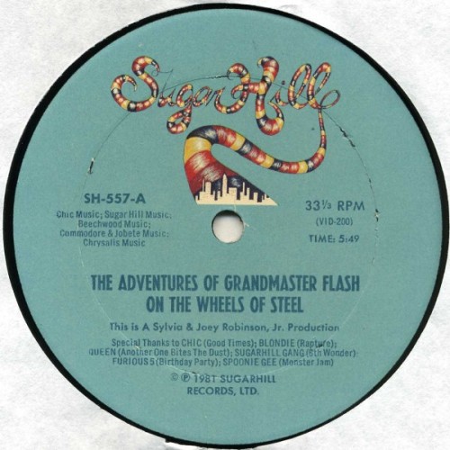 Album Poster | Grandmaster Flash | The Adventures of Grandmaster Flash on the Wheels of Steel