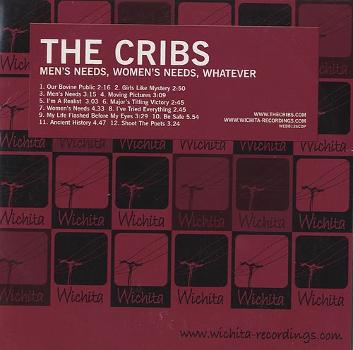 Album Poster | The Cribs | Girls Like Mystery