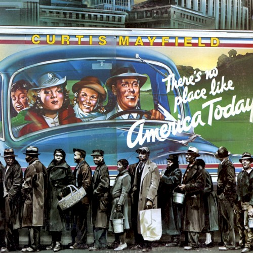 Album Poster | Curtis Mayfield | Hard Times