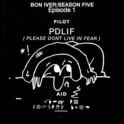 Album Poster | Bon Iver | PDLIF