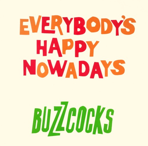 Album Poster | Buzzcocks | Everybody's Happy Nowadays