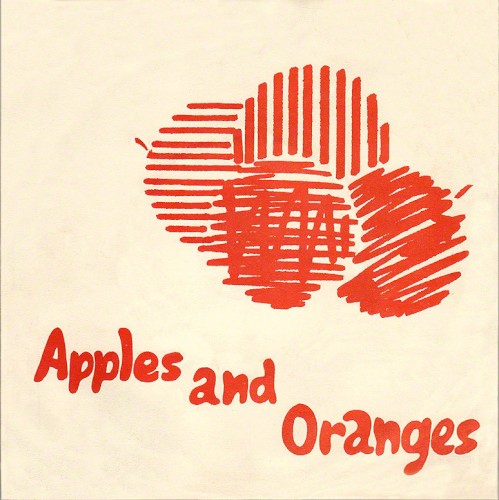 Album Poster | Pink Floyd | Apples and Oranges
