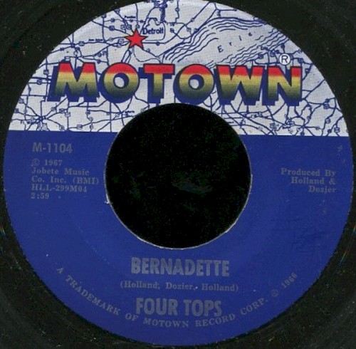 Album Poster | The Four Tops | Bernadette