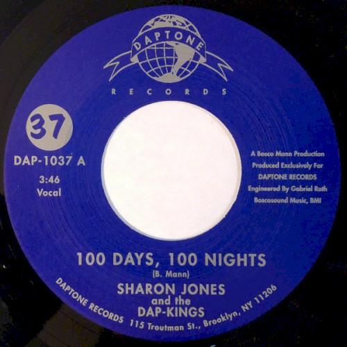 Album Poster | Sharon Jones and the Dap Kings | 100 Days, 100 Nights