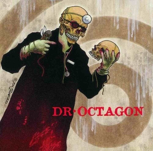 Album Poster | Dr. Octagon | Blue Flowers