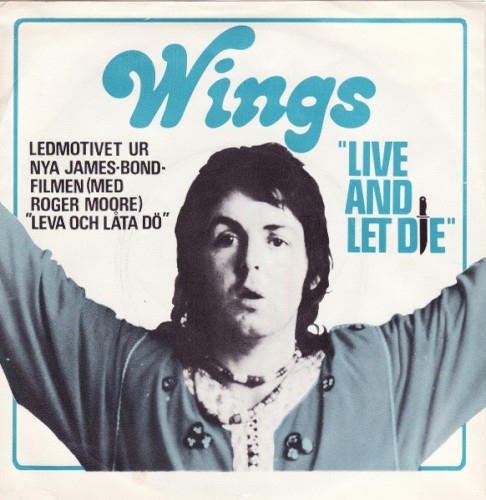 Album Poster | Paul McCartney and Wings | Live And Let Die