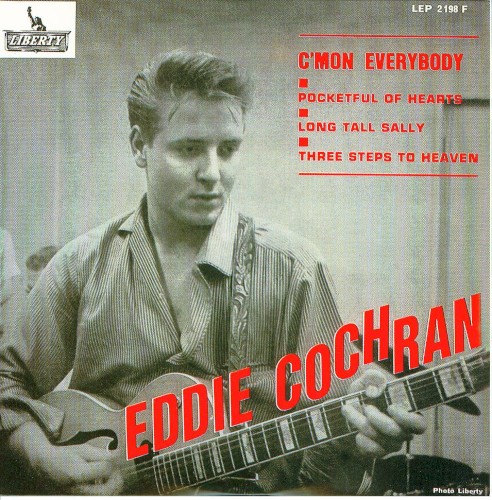 Album Poster | Eddie Cochran | Three Steps to Heaven