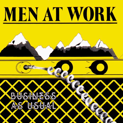 Album Poster | Men At Work | Be Good Johnny