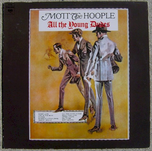 Album Poster | Mott The Hoople | All The Young Dudes
