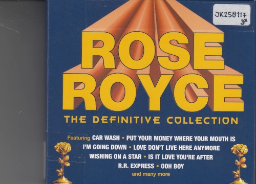 Album Poster | Rose Royce | I Wanna get Next To You