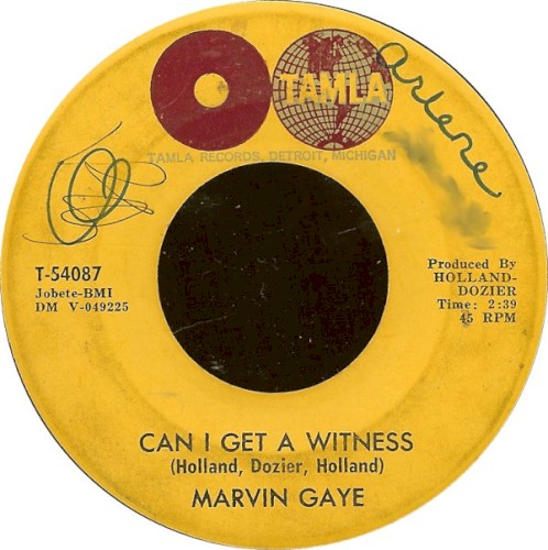 Album Poster | Marvin Gaye | Can I Get A Witness