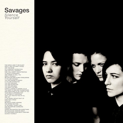 Album Poster | Savages | No Face