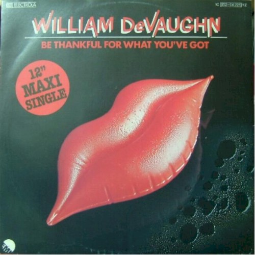 Album Poster | William DeVaughn | Be Thankful For What You've Got