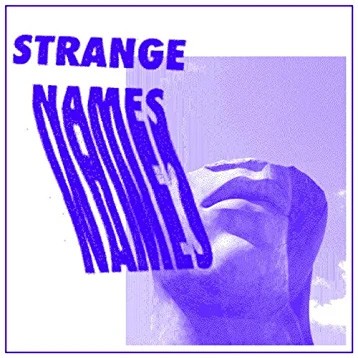 Album Poster | Strange Names | Luxury Child