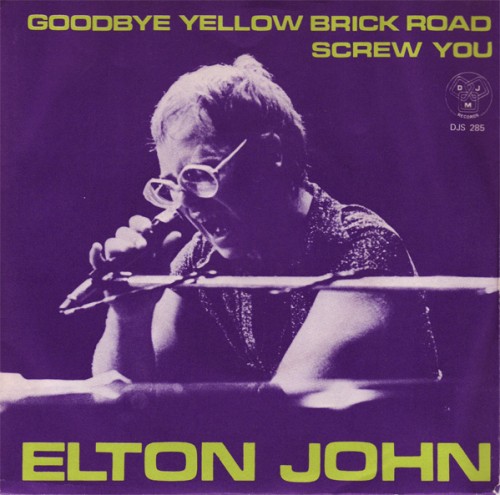 Album Poster | Elton John | Goodbye Yellow Brick Road