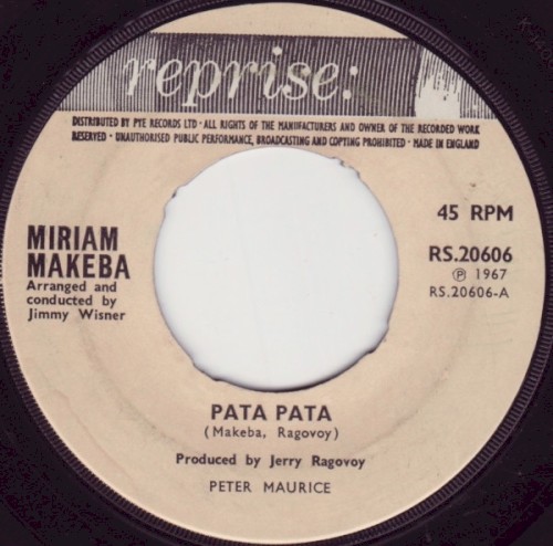 Album Poster | Miriam Makeba | Pata Pata