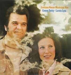 Album Poster | Conway Twitty and Loretta Lynn | Louisiana Woman, Mississippi Man